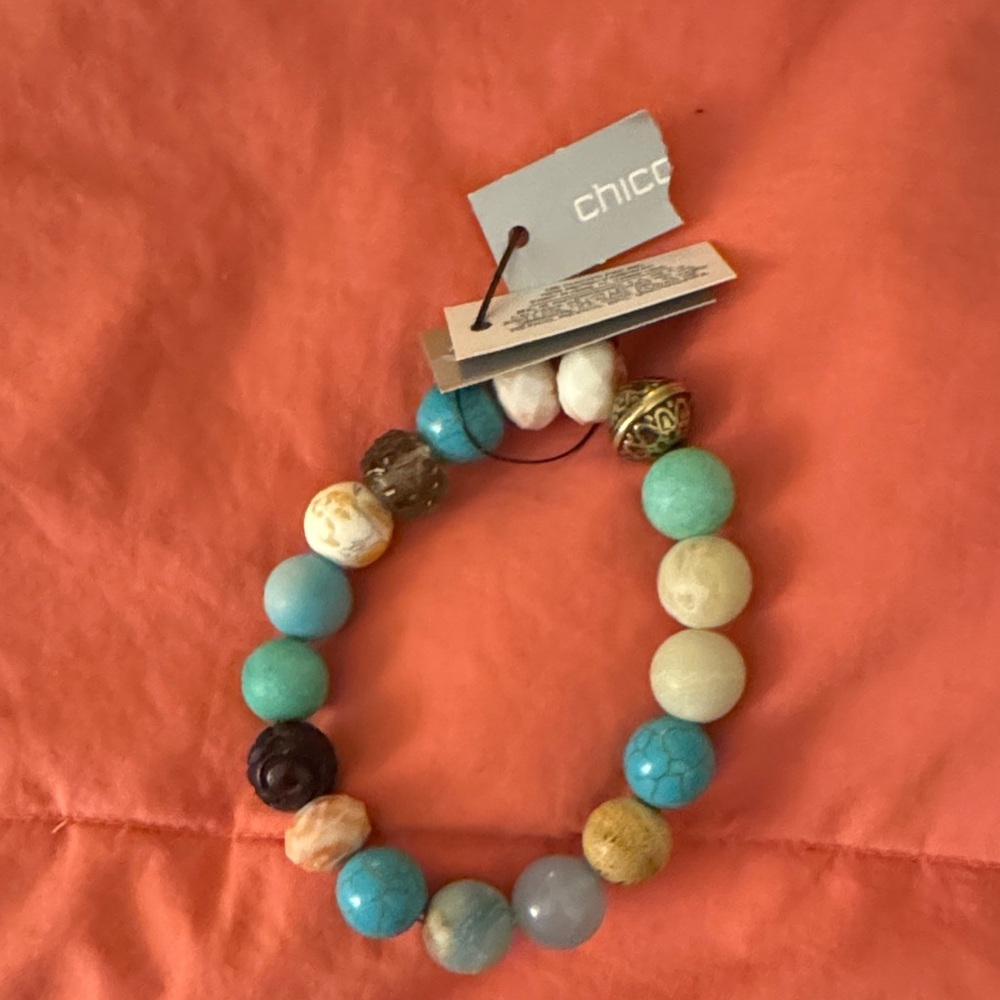 Chico's Vibrant Beaded Bracelet